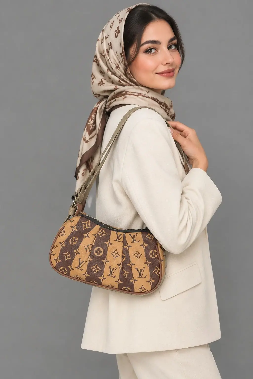 کیف زنانه طرح مونوگرام