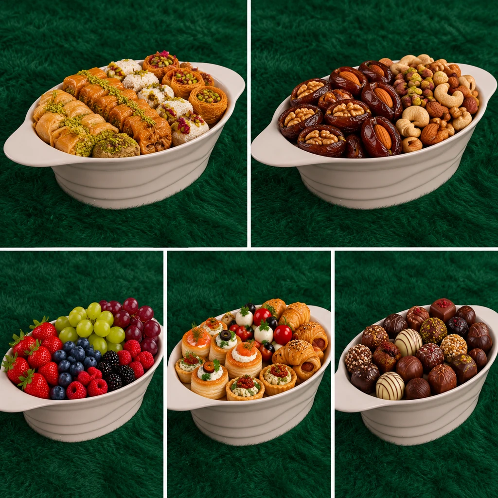 میوه خوری یا دیس مدرن بزرگ، چینی درجه دو