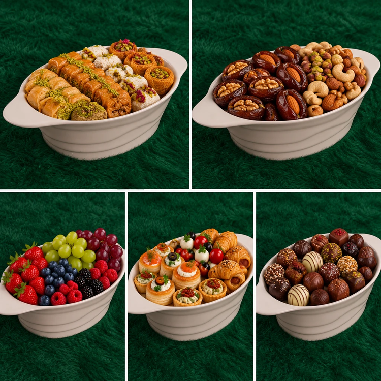 میوه خوری یا دیس مدرن بزرگ، چینی درجه دو